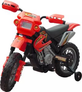 vidaXL Motorek elektryczny dla dzieci (czerwony) 1