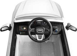 vidaXL Elektryczny samochód dla dzieci, białe Audi Q7, 6 V 6