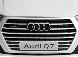 vidaXL Elektryczny samochód dla dzieci, białe Audi Q7, 6 V 7
