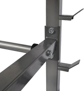 vidaXL Stojak na hantle i sztangi 4