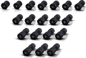 Marbo Sport Steel Rubber Dumbbell 12,5 kg - 4