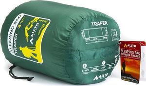 Allto Camp Śpiwór Traper Camp zielony 3