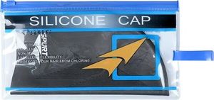 Spurt JEDNOKOLOROWY SH80 CZARNY Z TŁOCZENIEM CZEPEK SILIKONOWY SPURT 3