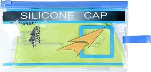 Spurt JEDNOKOLOROWY SE23 ZIELONY Z TŁOCZENIEM CZEPEK SILIKONOWY SPURT 3