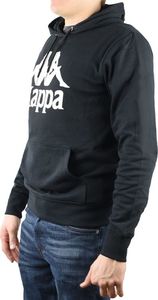 Kappa Bluza męska Taino Hooded czarna r. M (705322-19-4006) 2