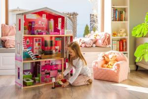 Ecotoys Domek Dla Lalek Rezydencja Malibu 12
