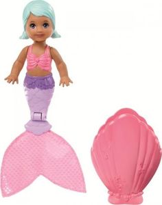 Lalka Barbie Mattel Barbie Syrenka Muszelka Niespodzianka (GHR66) 1