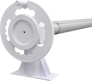 vidaXL Zwijacz plandeki basenowej, zwijarka, rolka z plastikową podstawą 3