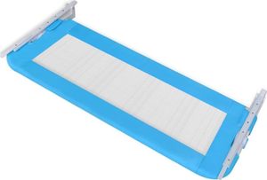 vidaXL Barierka ochronna do łóżka, 102 x 42 cm, niebieska 4