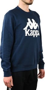 Kappa Bluza męska Sertum Rn Sweatshirt granatowa r. M (703797-821) 2