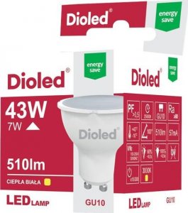 DIOLED Żarówka LED DIOLED GU10 7W 230V 1