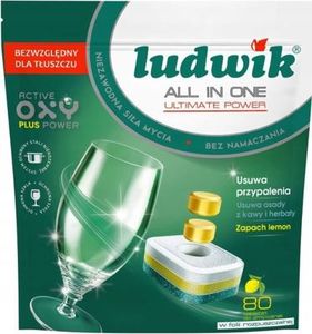 Ludwik Tabletki do zmywarek LUDWIK All In One Lemon 80 szt. Doypack 1