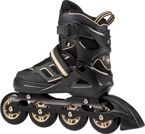 Rolki Nils Extreme NA14174A rekreacyjne regulowane czarne r. 39-42 4