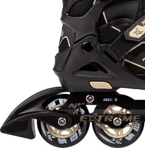 Rolki Nils Extreme NA14174A rekreacyjne regulowane czarne r. 39-42 5