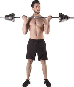 HMS Zestaw dwóch sztangielek z wymiennym obciążeniem 2x25 KG (STC50) 13