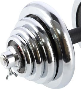 HMS Zestaw dwóch sztangielek z wymiennym obciążeniem 2x25 KG (STC50) 9