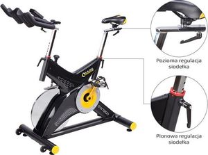 Rower stacjonarny HMS SW7200 mechaniczny indoor cycling 11