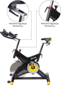 Rower stacjonarny HMS SW7200 mechaniczny indoor cycling 12