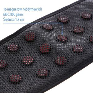 One Fitness Ps168 one size pas stabilizujący magnetyczny 2