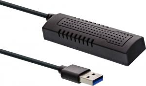 Kieszeń InLine  USB 3.1 - SATA 6Gb/s (76671B) 1