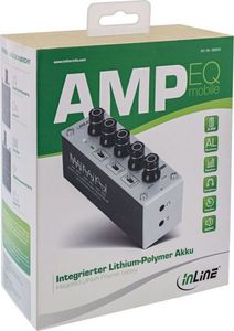 Wzmacniacz słuchawkowy InLine Tranzystorowy Mobile AmpEQ 99204I 6
