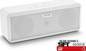 Głośnik InLine WOOME 2 Double Pack białe 2