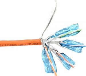 Przewód InLine InLine Solidny kabel instalacyjny 250MHz S / STP Kat.6 CU AWG23 bezhalogenowy 50m 1