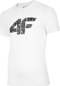 4f Koszulka męska H4L20-TSM012 biała r. L 1