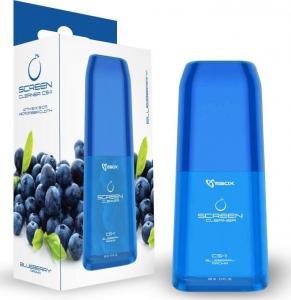 Sbox Zestaw czyszczący płyn + ściereczka do ekranów niebieski (CS-11BL) 2