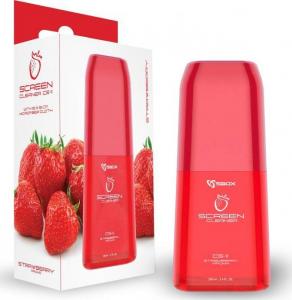 Sbox Zestaw czyszczący płyn + ściereczka do ekranów czerwony (CS-11R) 2