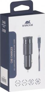 Ładowarka RivaCase 2x USB-A 3.4 A  (PS 4223 BD1) 2