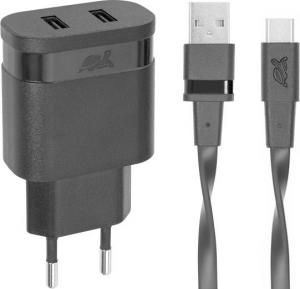 Ładowarka RivaCase PS4123 2x USB-A 3.4 A (PS 4123 BD3) 1