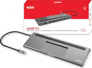 Stacja/replikator Unitek uHUB 11+ USB-C (D1022A) 8