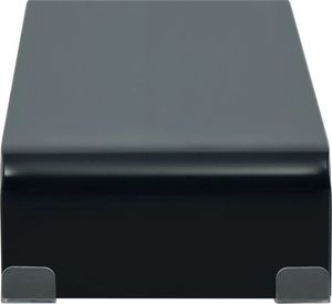 vidaXL Podstawka pod monitor / telewizor szklana czarna (244135) 3