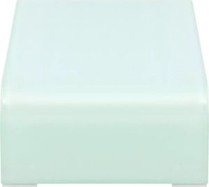 vidaXL Podstawka pod monitor / telewizor szklana biała (244143) 3