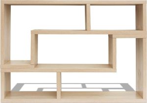 vidaXL Szafki pod TV w kształcie L dębowe 2 szt. 3