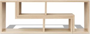 vidaXL Szafki pod TV w kształcie L dębowe 2 szt. 4