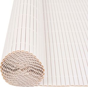 vidaXL Ogrodzenie dwustronne, białe, 90 x 300 cm 5
