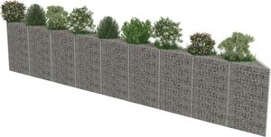 vidaXL Ściana gabionowa z galwanizowanej stali, 630 x 30 x 100 cm 3