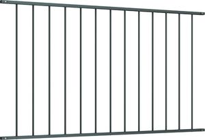 vidaXL Panel ogrodzeniowy, kryta proszkowo stal, 1,7x1,25 m, antracyt 2