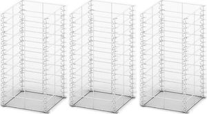 vidaXL Zestaw 3 koszy gabionowych, drut galwanizowany, 25 x 25 x 50 cm 2