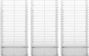 vidaXL Zestaw 3 koszy gabionowych, drut galwanizowany, 25 x 25 x 50 cm 3