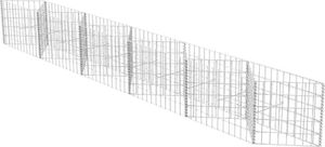 vidaXL Kosz gabionowy, galwanizowana stal, 300x30x50 cm 2