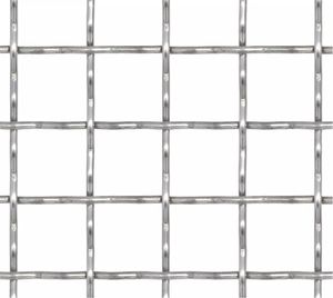 vidaXL Siatka ogrodzeniowa, stal nierdzewna, 50x50 cm, 21x21x2,5 mm 3