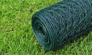 vidaXL Ogrodzenie z siatki, galwanizowane, PVC, 25x0,75 m, zielone 4