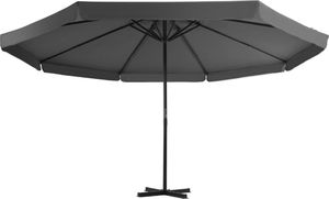 vidaXL Parasol ogrodowy z przenośną podstawą, antracytowy 3