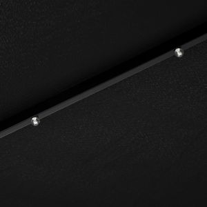 vidaXL Parasol ogrodowy z LED i stalowym słupkiem, 300 cm, czarny 2