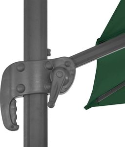 vidaXL Parasol ogrodowy z przenośną podstawą, zielony 8