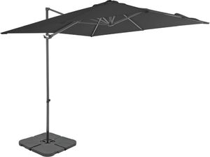 vidaXL Parasol ogrodowy z przenośną podstawą, antracytowy 1