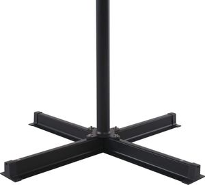 vidaXL Parasol ogrodowy z przenośną podstawą, taupe 6